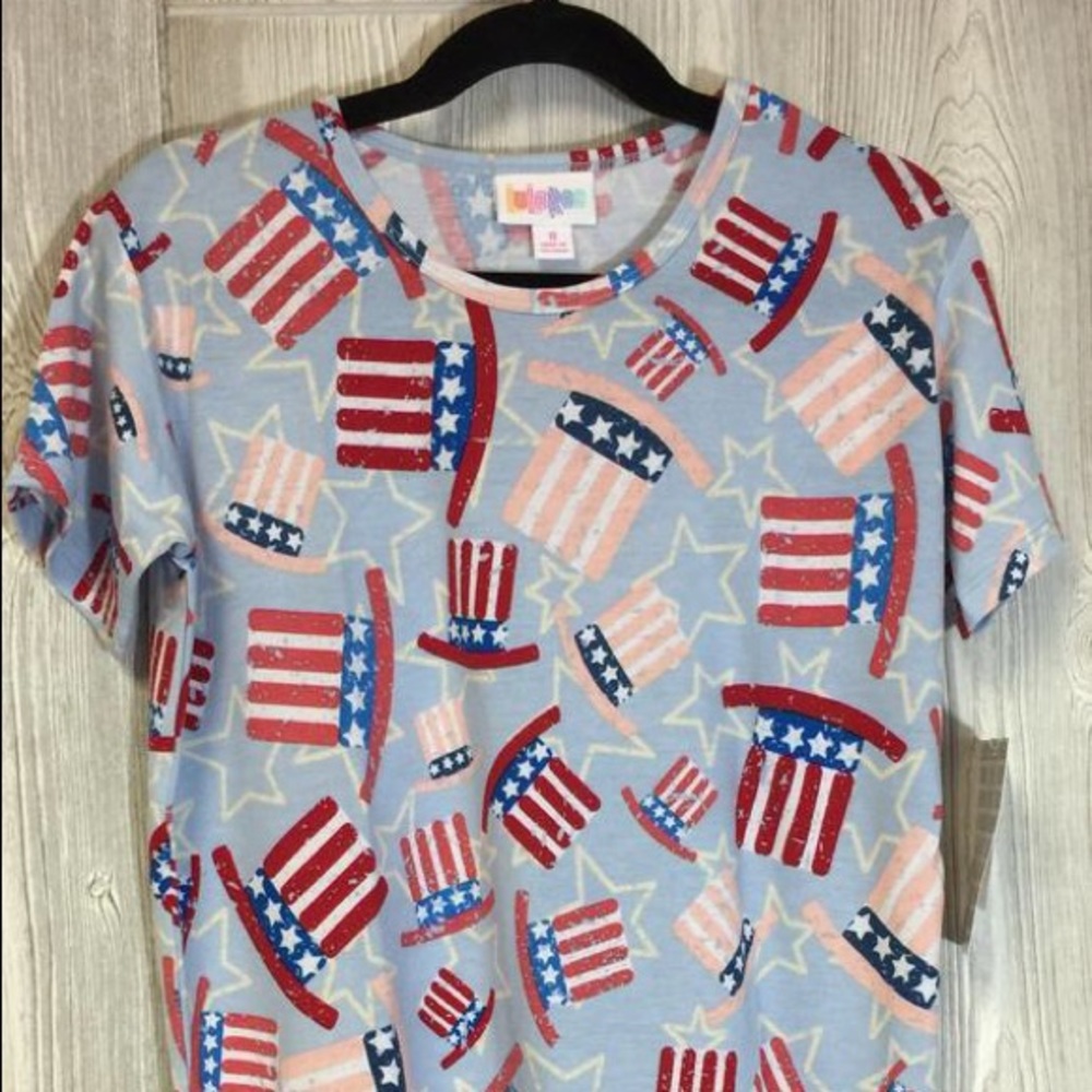 LuLaRoe Kids Americana Gracie Tee